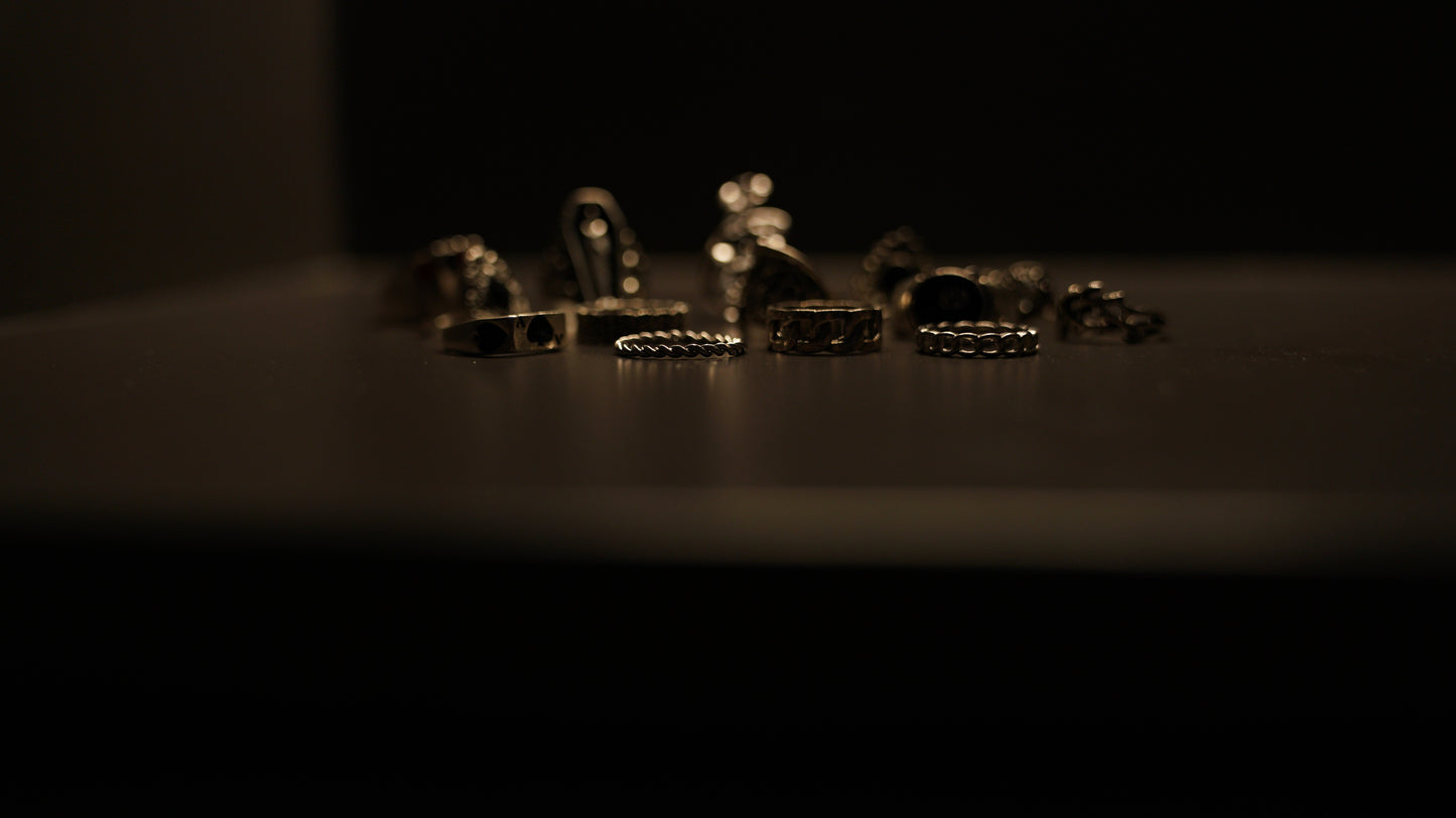 Gothic Rings - 3 pcs