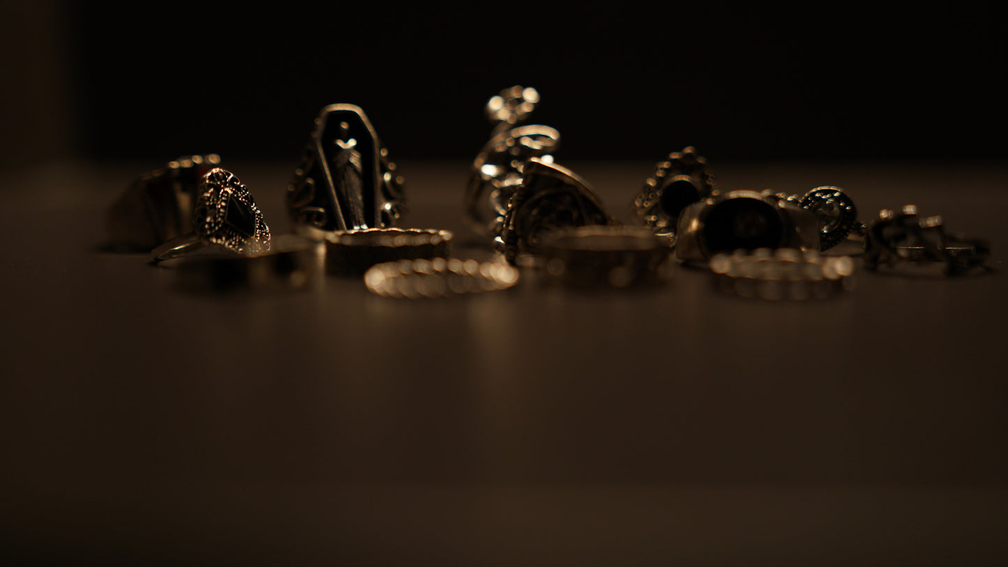 Gothic Rings - 3 pcs